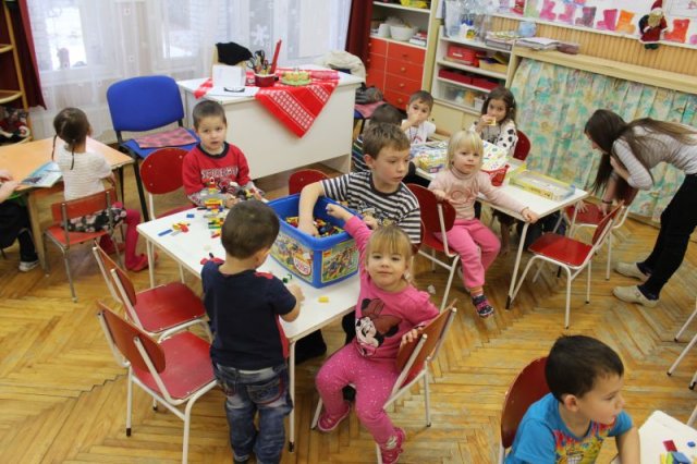 Mikulás az oviban